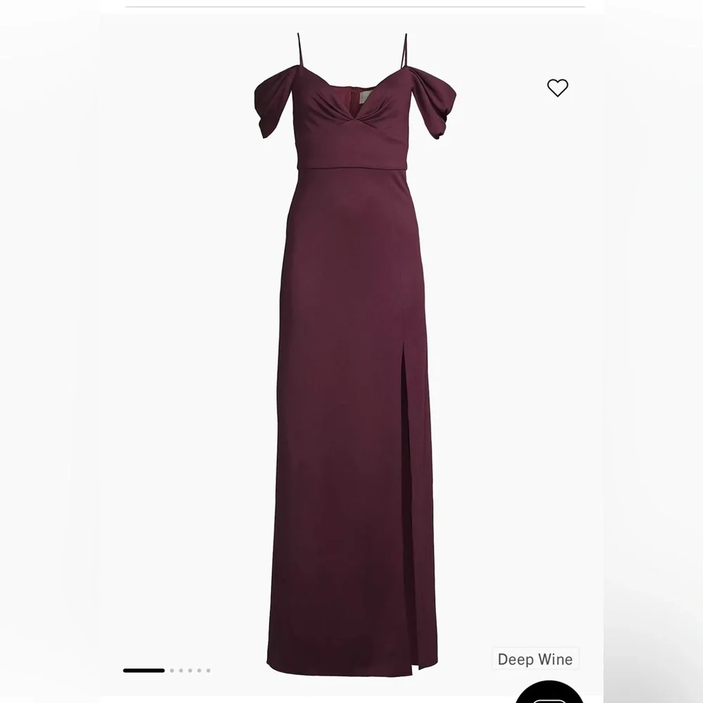 Sachin & Babi Brittany Maxi Sz 4 deep wine - Picture 3 of 5